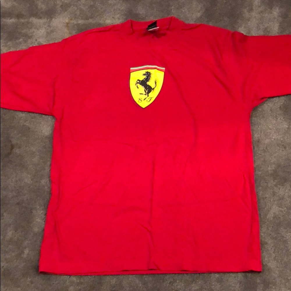 Red Ferrari T-shirt